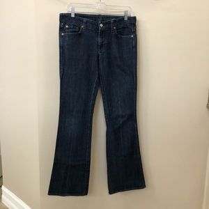 7 For All Mankind “A” Pocket Boot Cut Jeans